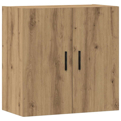 Armadietto a Muro Rovere Artigianale 60x31x60 cm in Truciolato