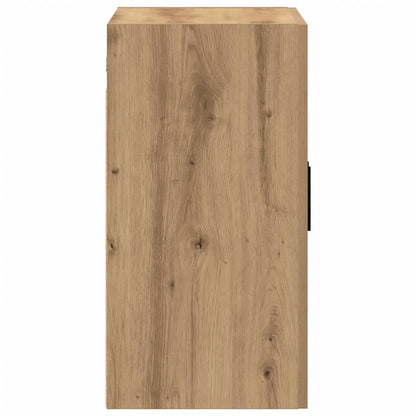 Armadietto a Muro Rovere Artigianale 60x31x60 cm in Truciolato | homemem39