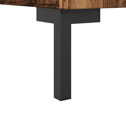 Credenza Legno Antico 90x34x80 cm in Legno Multistrato - homemem39