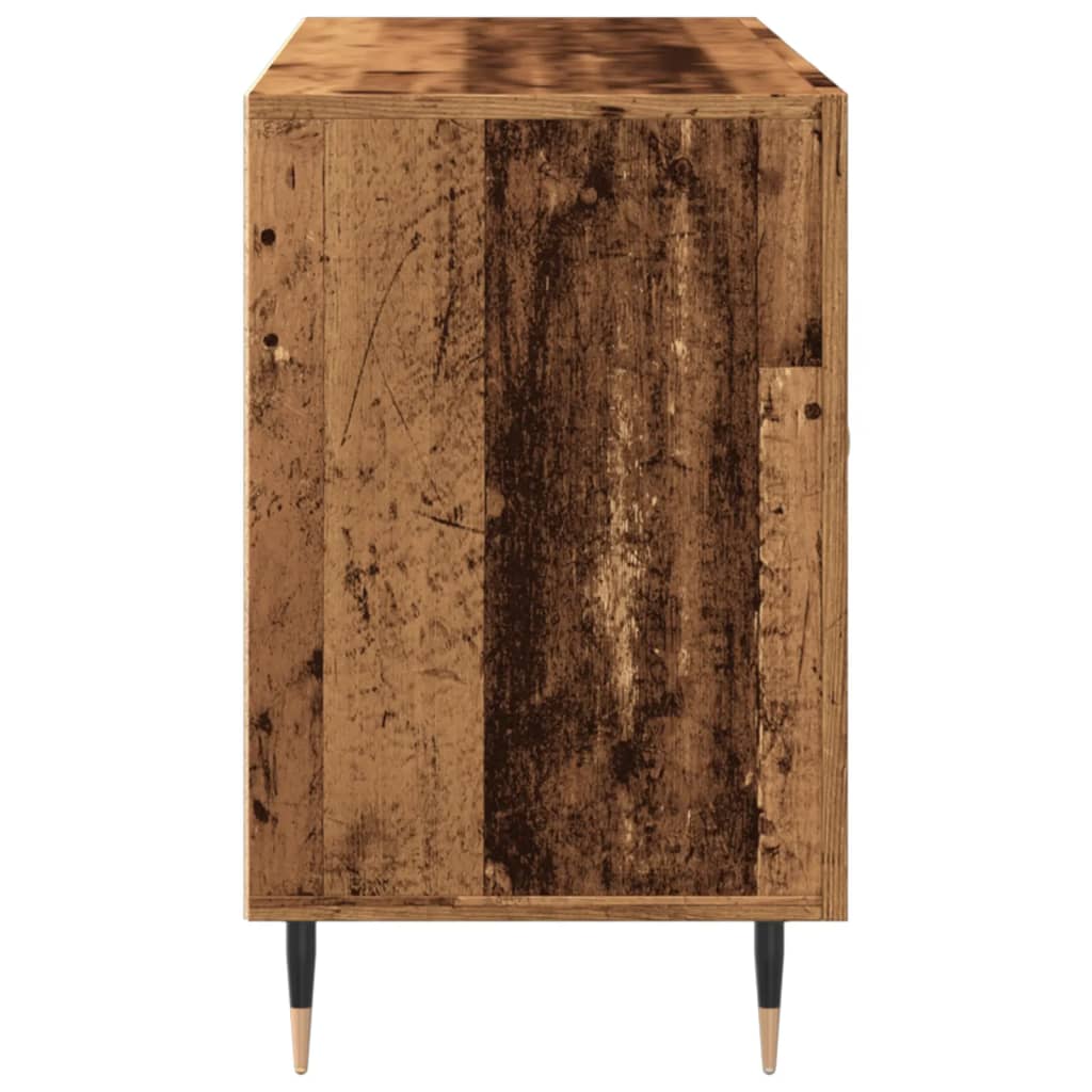 Credenza Legno Antico 100x36x60 cm in Legno Multistrato - homemem39