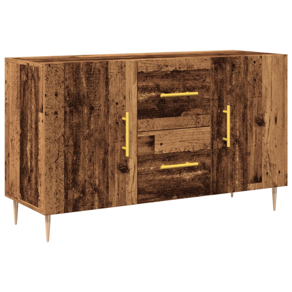 Credenza Legno Antico 100x36x60 cm in Legno Multistrato - homemem39