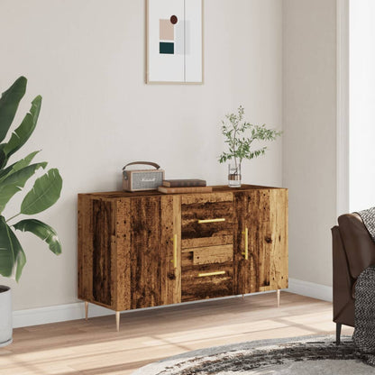 Credenza Legno Antico 100x36x60 cm in Legno Multistrato - homemem39