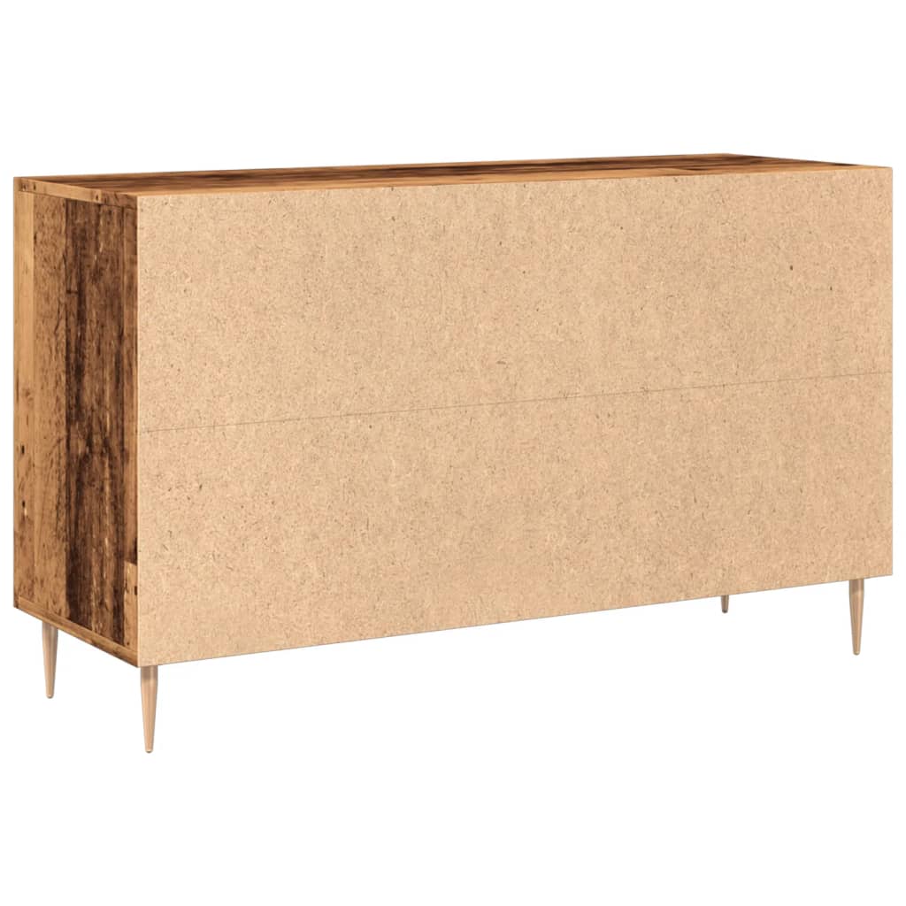 Credenza Legno Antico 100x36x60 cm in Legno Multistrato - homemem39