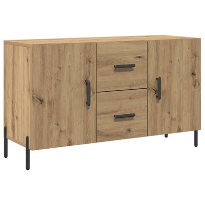 Credenza Rovere Artigianale 100x36x60 cm in Legno Multistrato