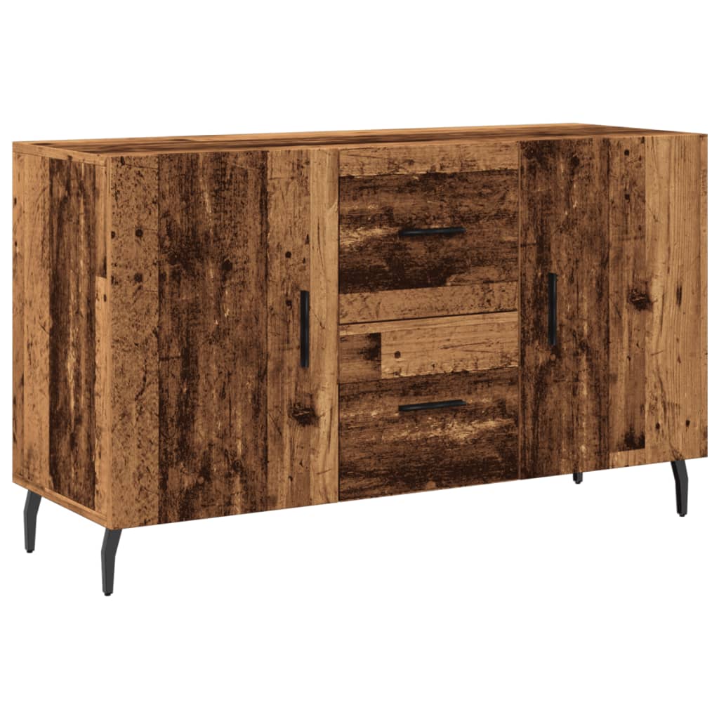 Credenza Legno Antico 100x36x60 cm in Legno Multistrato - homemem39
