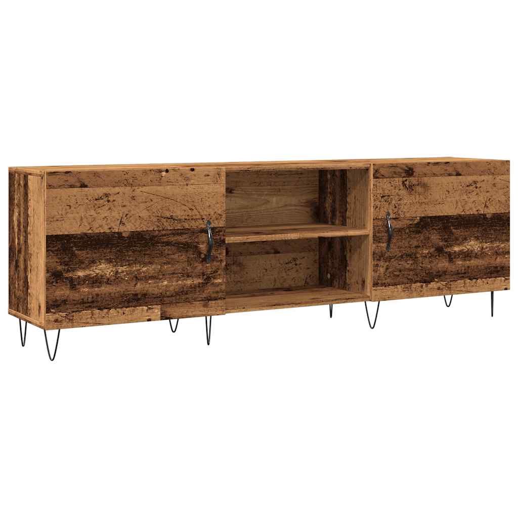 Mobile Porta TV Legno Antico 150x30x50 cm in Truciolato - homemem39