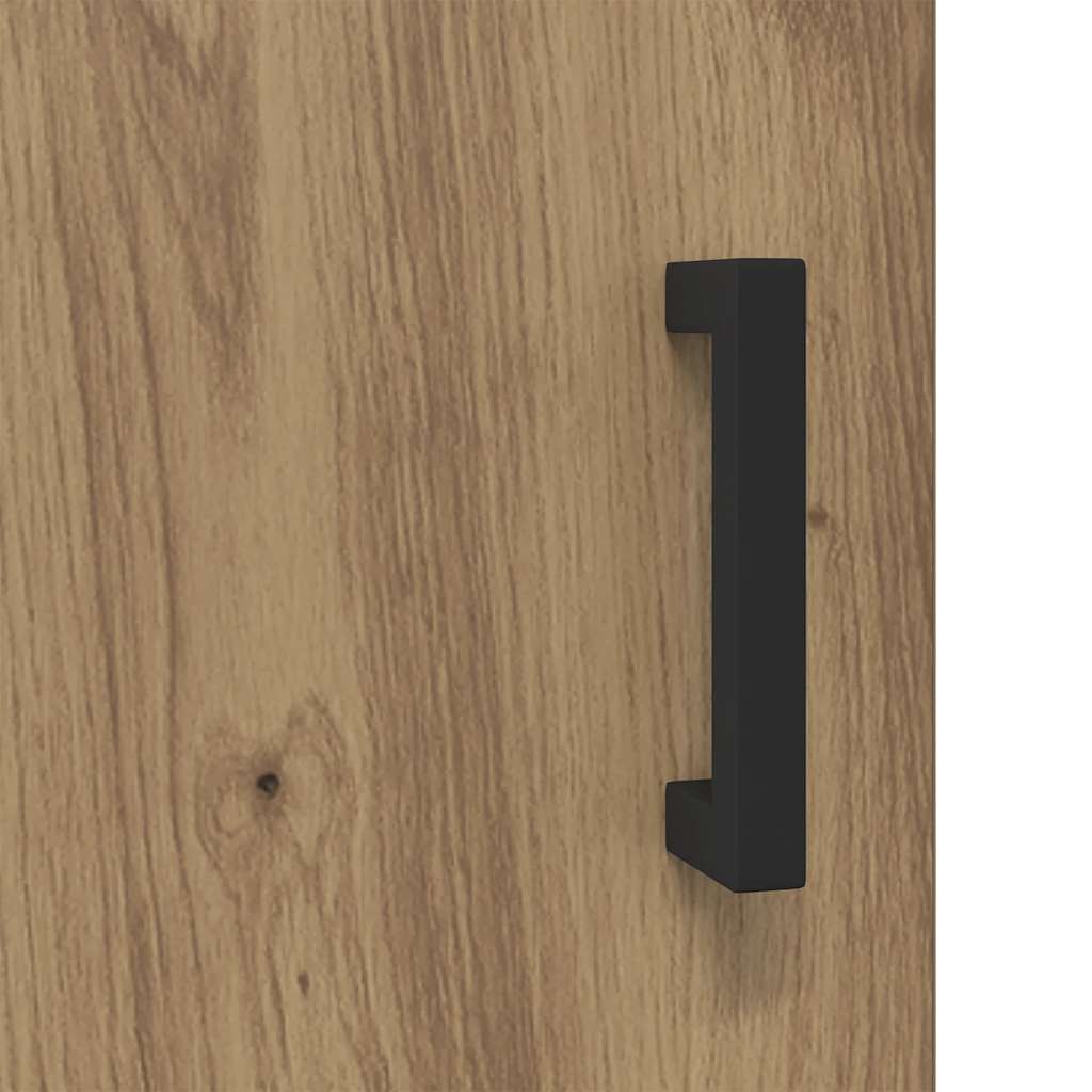 Mobile Porta TV Rovere Artigianale 150x30x50cm in Truciolato