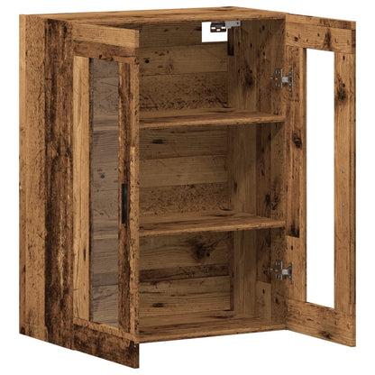 Mobile a Parete Legno Antico 69,5x34x90 cm - homemem39
