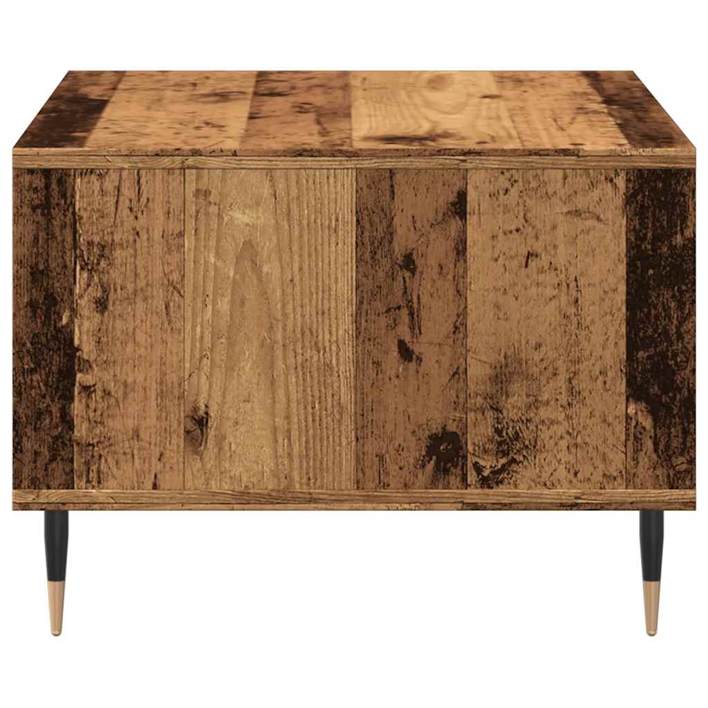 Tavolino da Salotto Legno Antico 60x50x36,5cm Legno Multistrato | homemem39