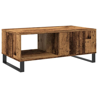 Tavolino da Salotto Legno Antico 90x50x36,5 cm in Truciolato | homemem39