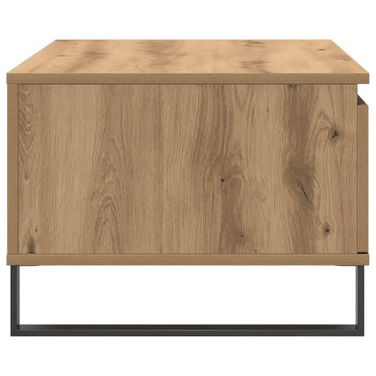 Tavolino da Salotto Rovere Artigianale 90x50x36,5 cm Truciolato | homemem39