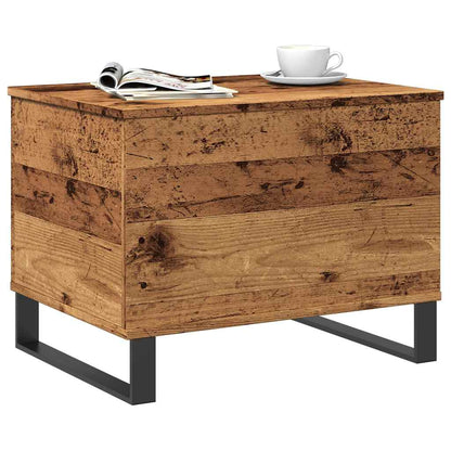 Tavolino da Salotto Legno Antico 60x44,5x45cm Legno Multistrato | homemem39