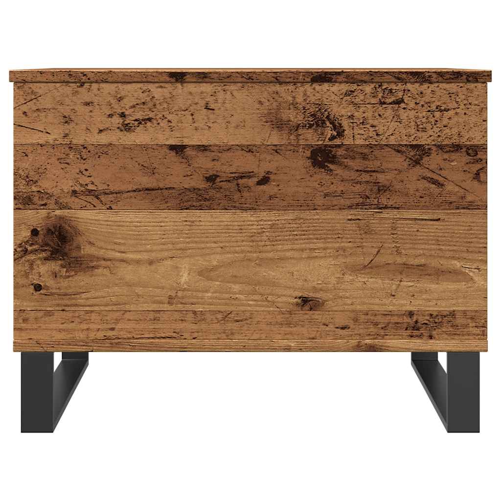 Tavolino da Salotto Legno Antico 60x44,5x45cm Legno Multistrato