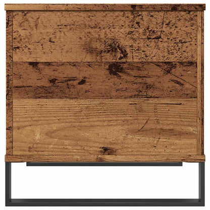 Tavolino da Salotto Legno Antico 60x44,5x45cm Legno Multistrato