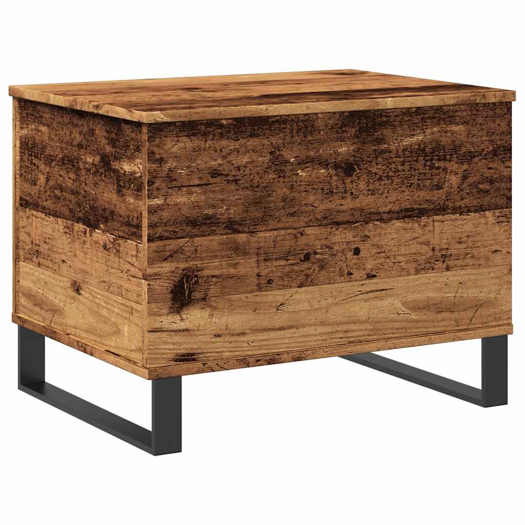 Tavolino da Salotto Legno Antico 60x44,5x45cm Legno Multistrato | homemem39