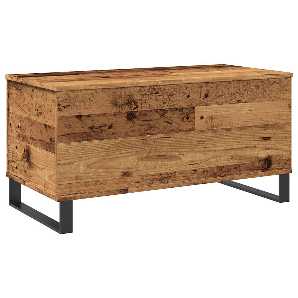 Tavolino da Salotto Legno Antico 90x44,5x45 cm in Truciolato | homemem39