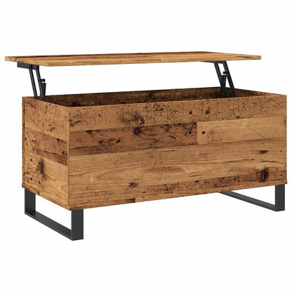 Tavolino da Salotto Legno Antico 90x44,5x45 cm in Truciolato | homemem39