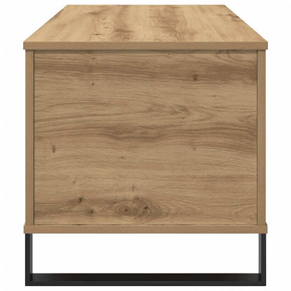 Tavolino Salotto Rovere Artigianale 90x44,5x45 cm in Truciolato | homemem39