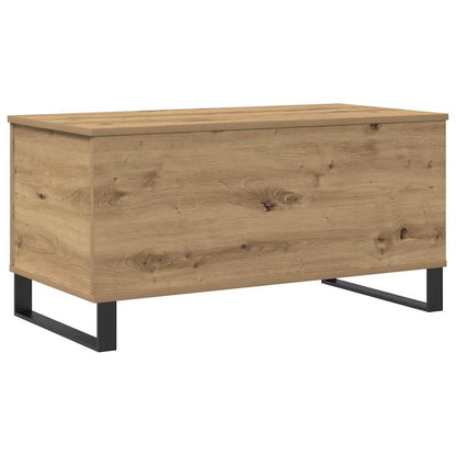 Tavolino Salotto Rovere Artigianale 90x44,5x45 cm in Truciolato | homemem39