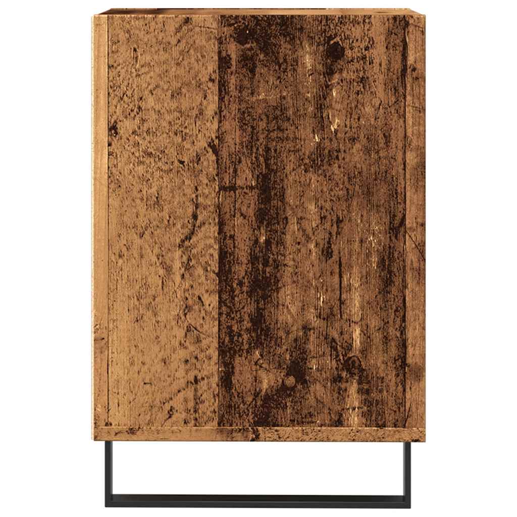 Mobile Porta TV Legno Antico 100x35x55 cm in Legno Multistrato - homemem39