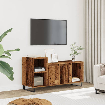 Mobile Porta TV Legno Antico 100x35x55 cm in Legno Multistrato - homemem39