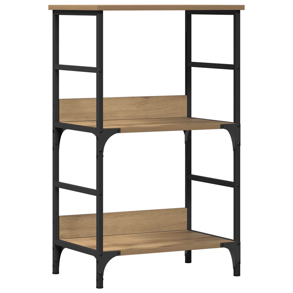Libreria Rovere Artigianale 50x33x82 cm Legno Multistrato | homemem39