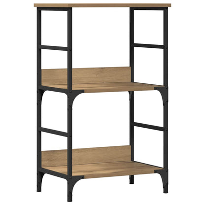 Libreria Rovere Artigianale 50x33x82 cm Legno Multistrato | homemem39
