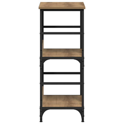 Libreria Rovere Artigianale 50x33x82 cm Legno Multistrato | homemem39