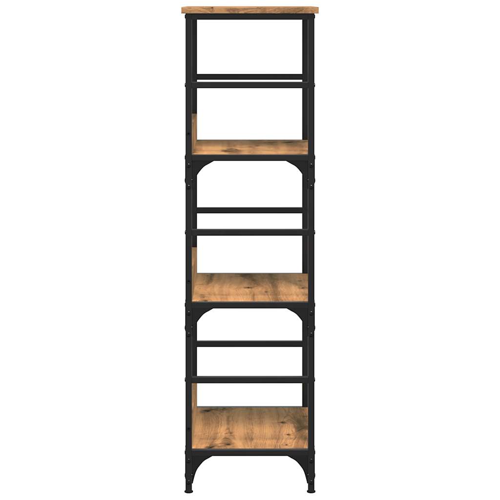 Libreria Rovere Artigianale 50x33x117,5 cm Legno Multistrato | homemem39