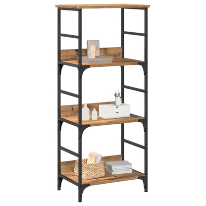 Libreria Rovere Artigianale 50x33x117,5 cm Legno Multistrato | homemem39