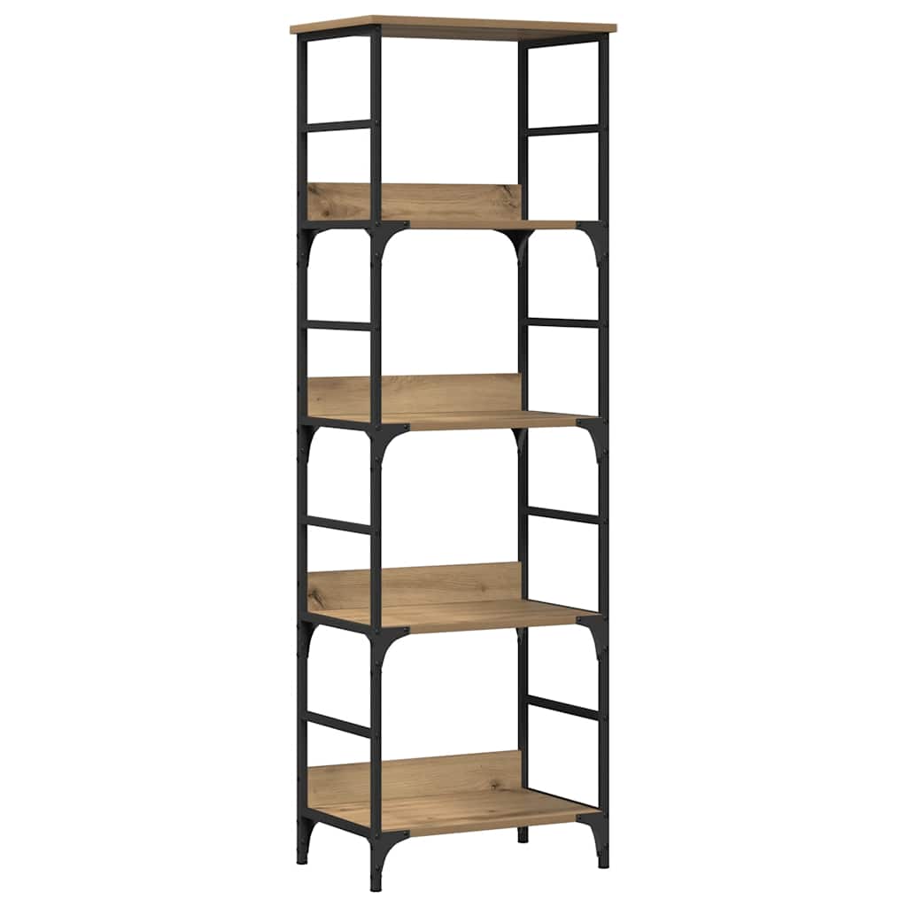 Libreria Rovere Artigianale 50x33x153 cm in Truciolato | homemem39