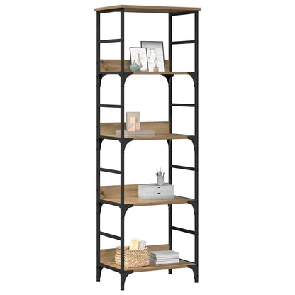 Libreria Rovere Artigianale 50x33x153 cm in Truciolato | homemem39