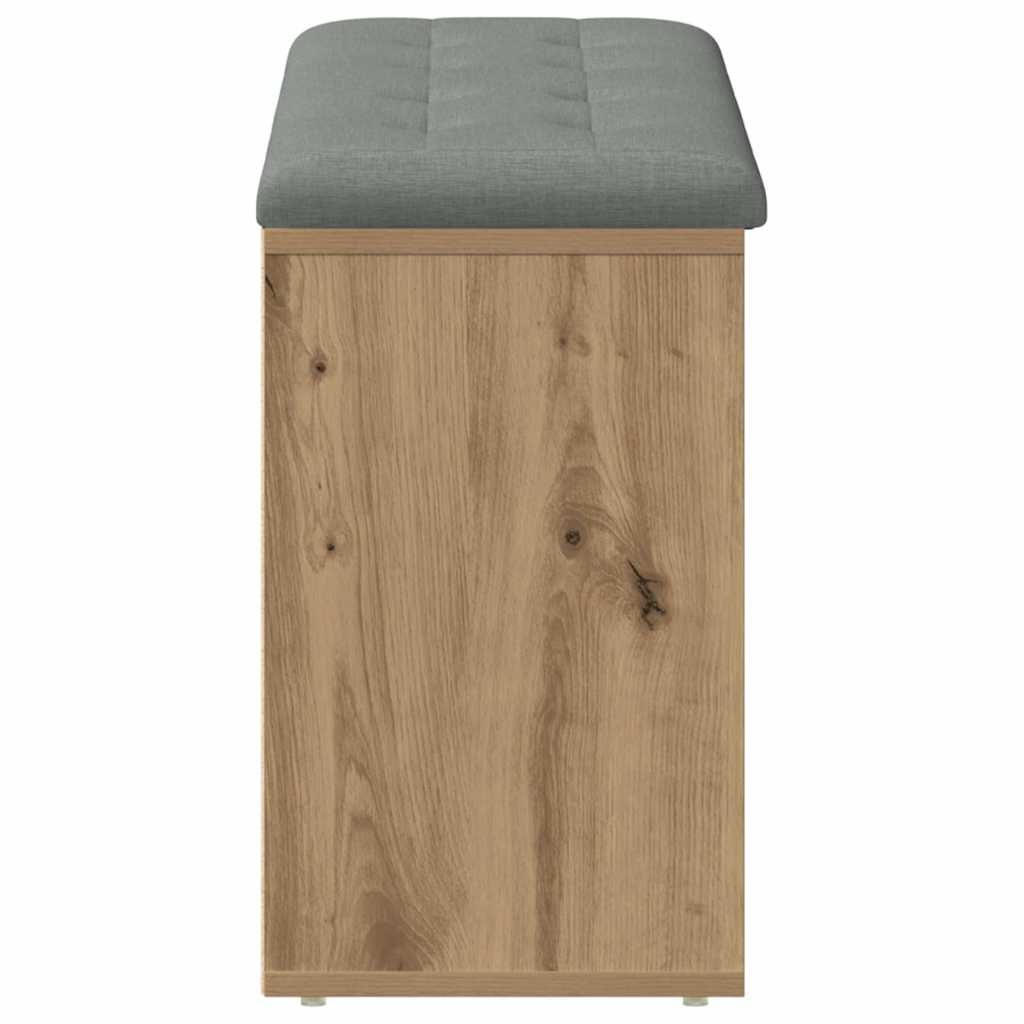 Panca Porta Scarpe Rovere Artigianale 102x32x50 cm Truciolato | homemem39