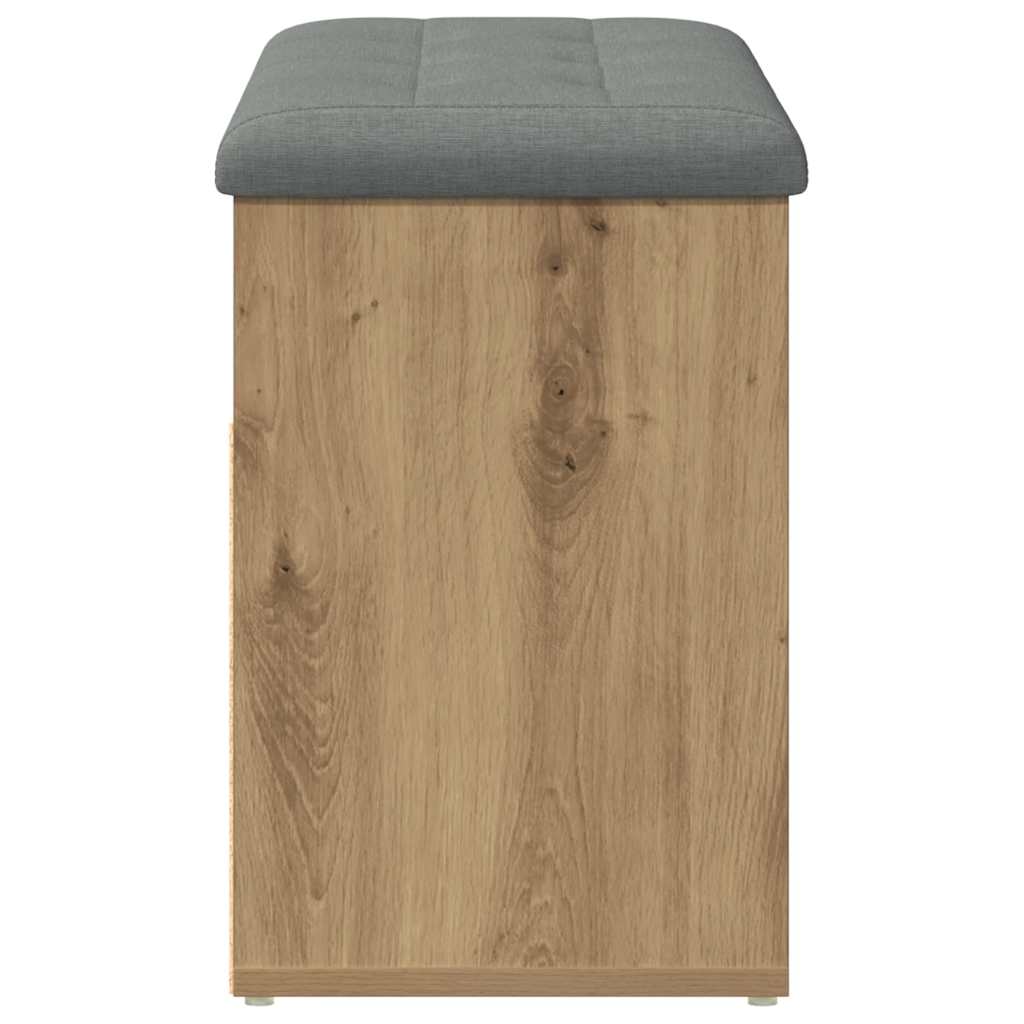 Scarpiera Rovere Artigianale 82x32x45,5 cm in Legno Multistrato | homemem39