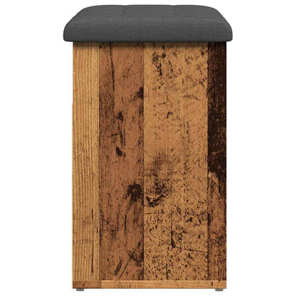 Scarpiera Legno Antico 62x32x50 cm in Legno Multistrato | homemem39