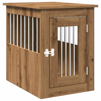 Gabbia Cani Arredamento Rovere Artigianale Legno Multistrato - homemem39