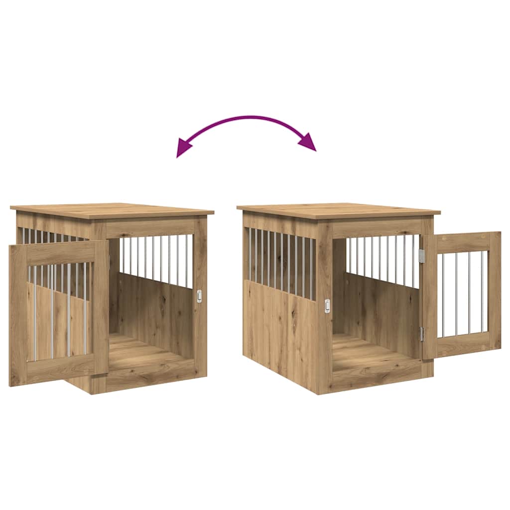 Gabbia Cani Arredamento Rovere Artigianale Legno Multistrato | homemem39