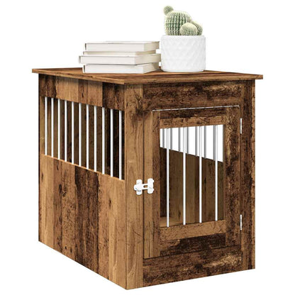 Gabbia Cani da Arredamento Legno Antico Legno Multistrato - homemem39