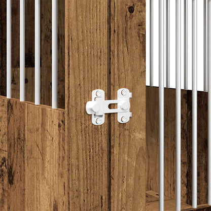 Gabbia Cani da Arredamento Legno Antico Legno Multistrato