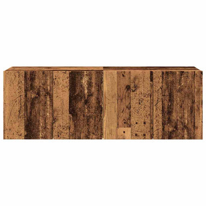 Mobili TV a Parete 2pz Legno Antico 60x30x41 cm - homemem39