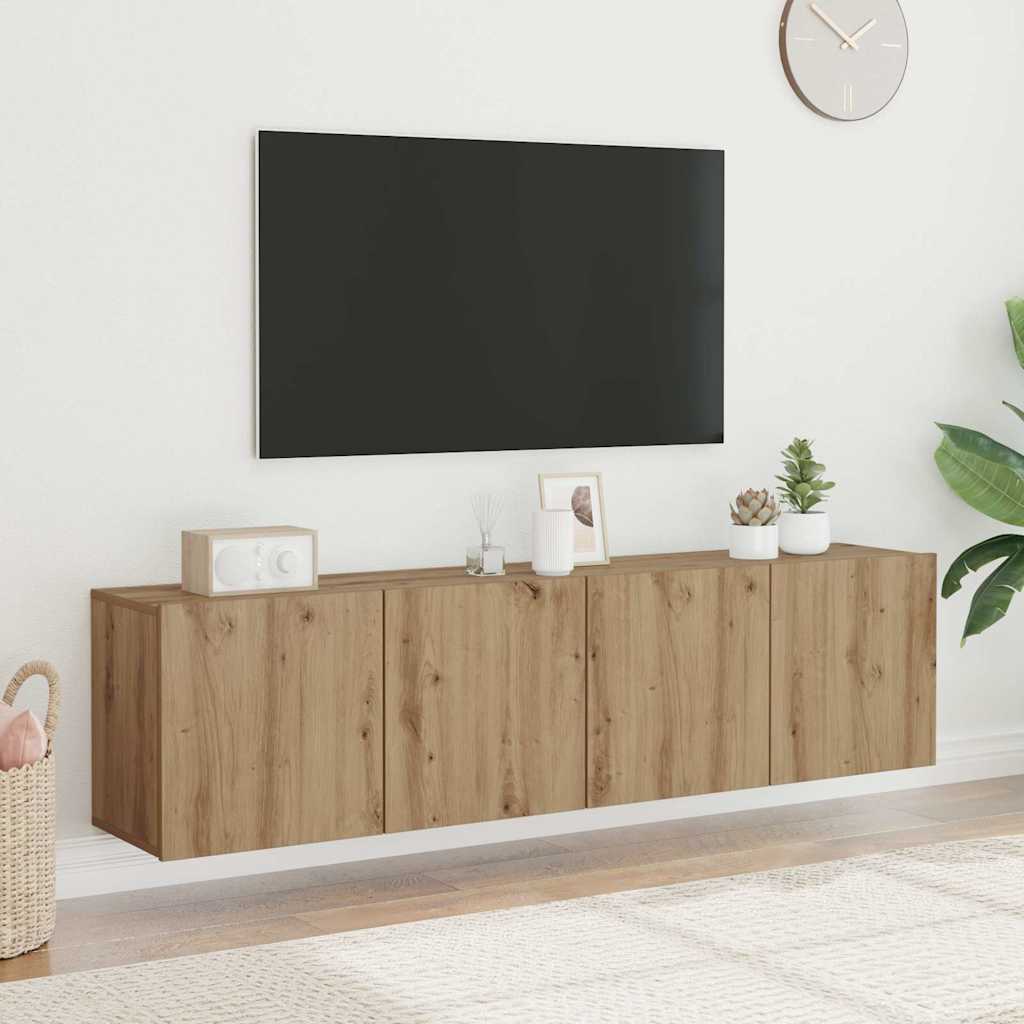 Mobili TV a Parete 2pz