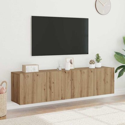 Mobili TV a Parete 2pz