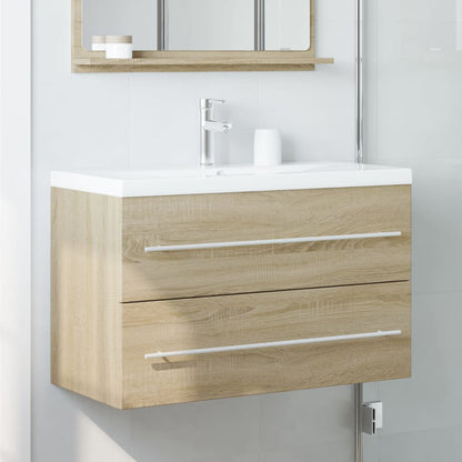 Mobile Lavabo Legno Antico 80x38,5x48 cm in Legno Multistrato | homemem39