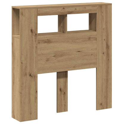 Testiera LED Rovere Artigianale 100x18,5x103,5 cm Multistrato