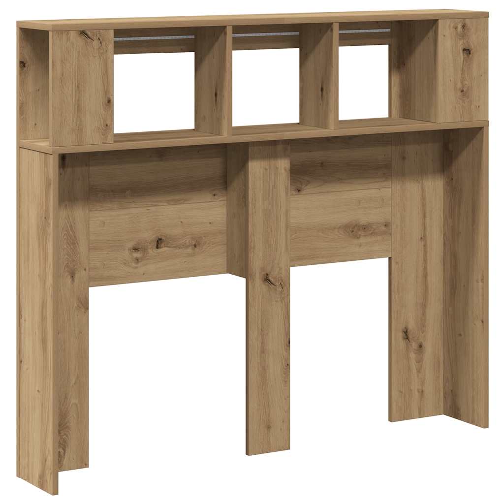 Testiera LED Rovere Artigianale 120x18,5x103,5 cm Multistrato