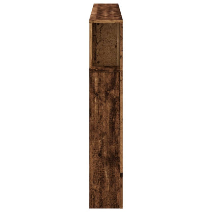 Testiera LED Legno Antico 160x18,5x103,5 cm Legno Multistrato - homemem39