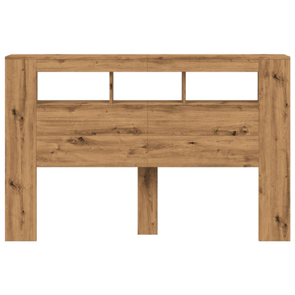 Testiera LED Rovere Artigianale 160x18,5x103,5 cm Multistrato - homemem39