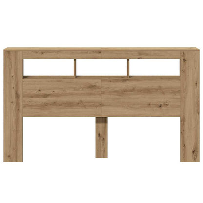 Testiera LED Rovere Artigianale 180x18,5x103,5 cm Multistrato