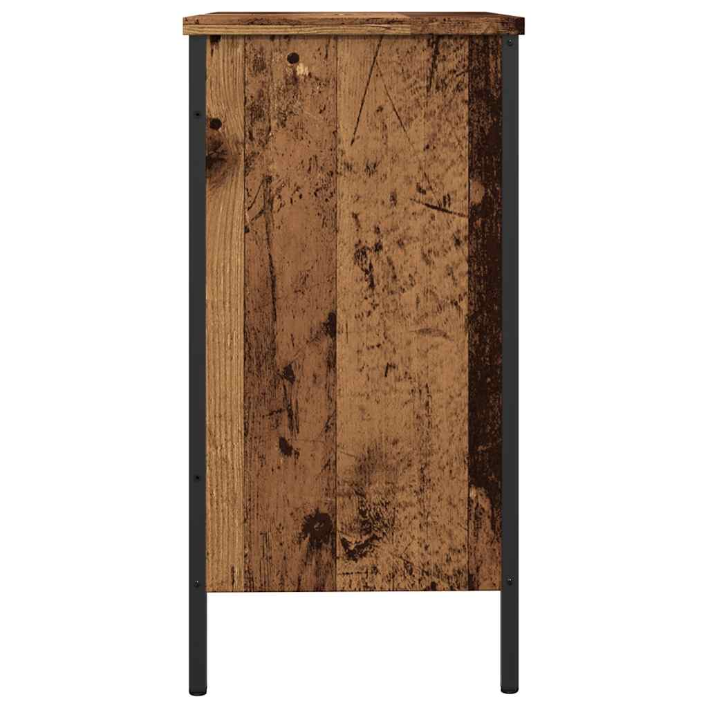 Mobile Sottolavabo Legno Antico 60x30x60 cm Legno Multistrato | homemem39
