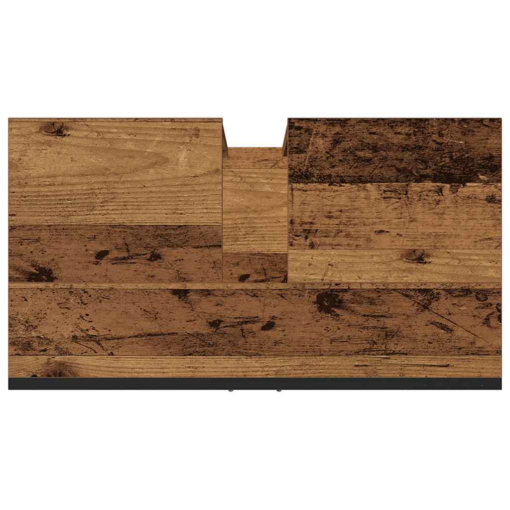 Mobile Sottolavabo Legno Antico 60x30x60 cm Legno Multistrato | homemem39